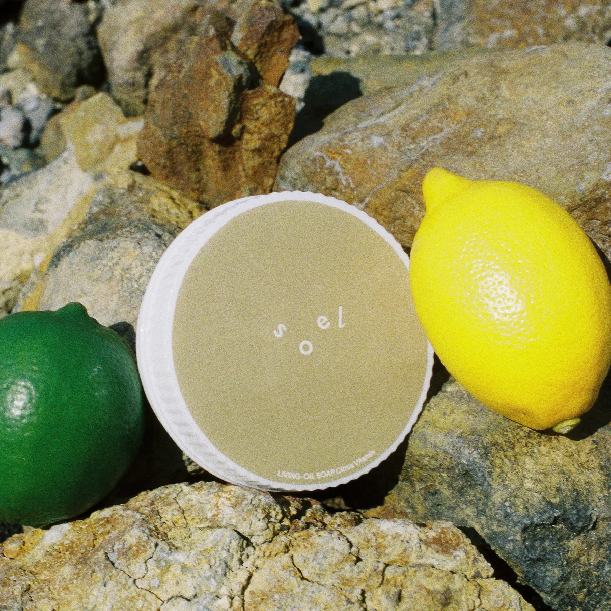 限定 LIVING-OIL SOAP Citrus Vitamin