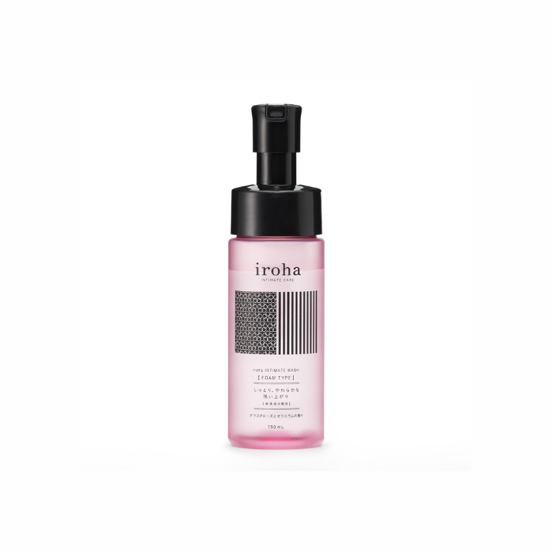 iroha INTIMATE WASH【FOAM TYPE】ダマスクローズとゼラニウムの香り