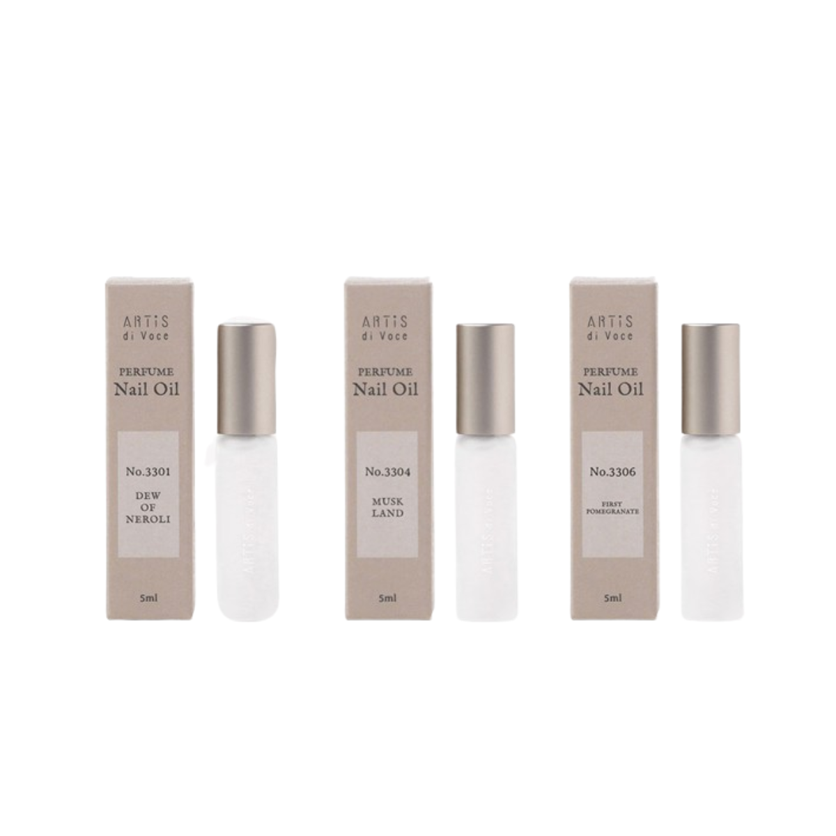 ARTiS di Voce ロールオンネイルオイル３種セット
