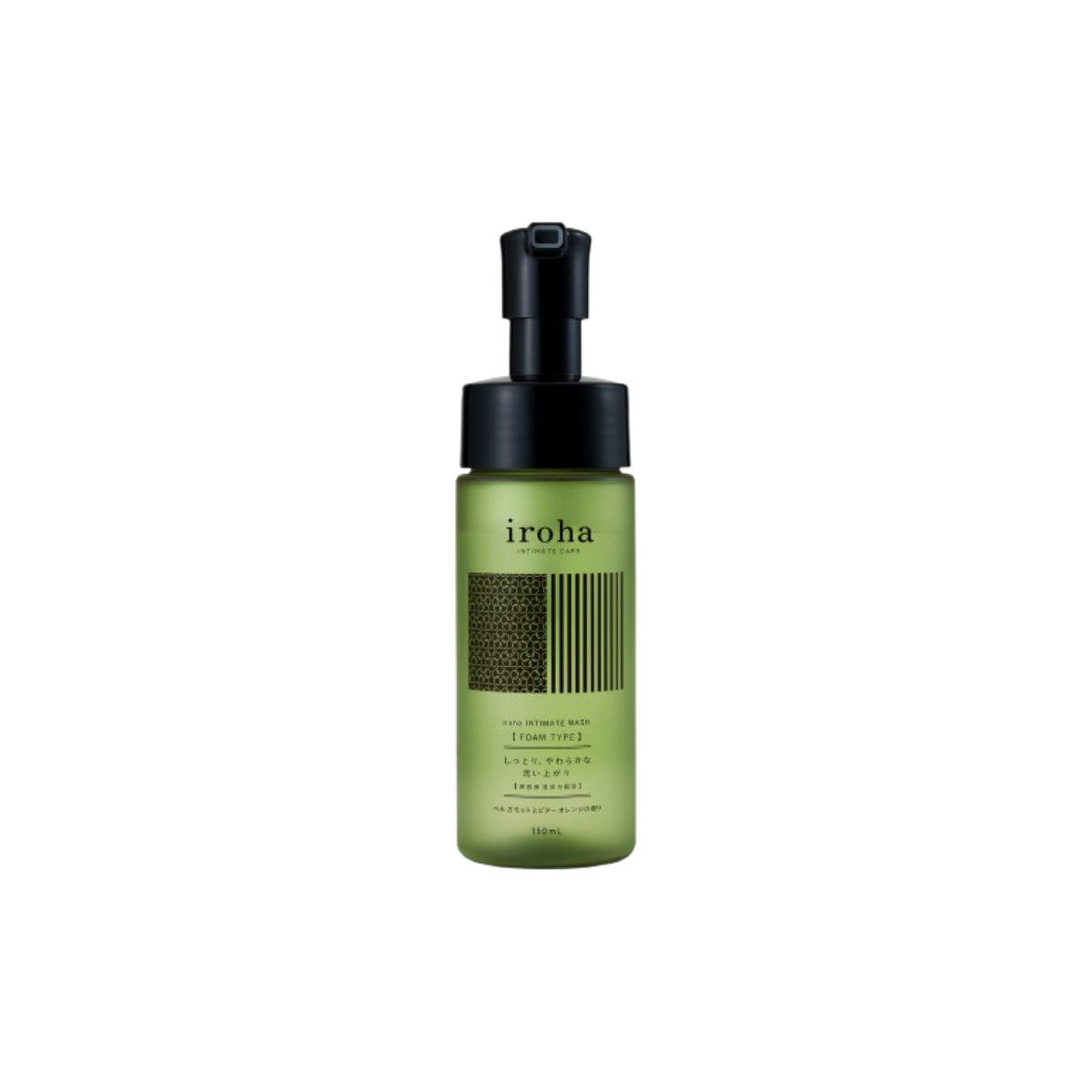iroha INTIMATE WASH【FOAM TYPE】ベルガモットとビターオレンジの香り