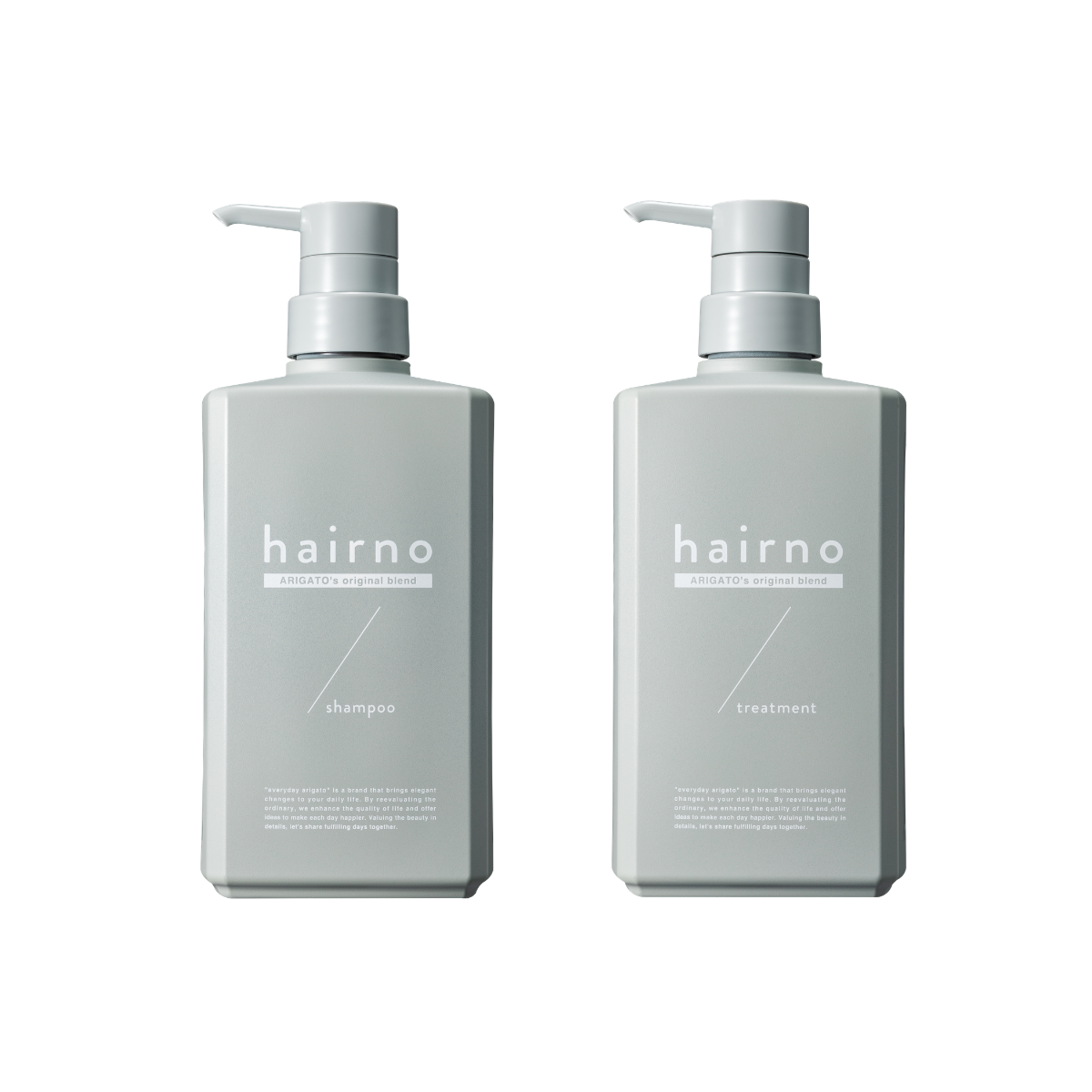 everyday arigato　hairno シャンプー/トリートメント